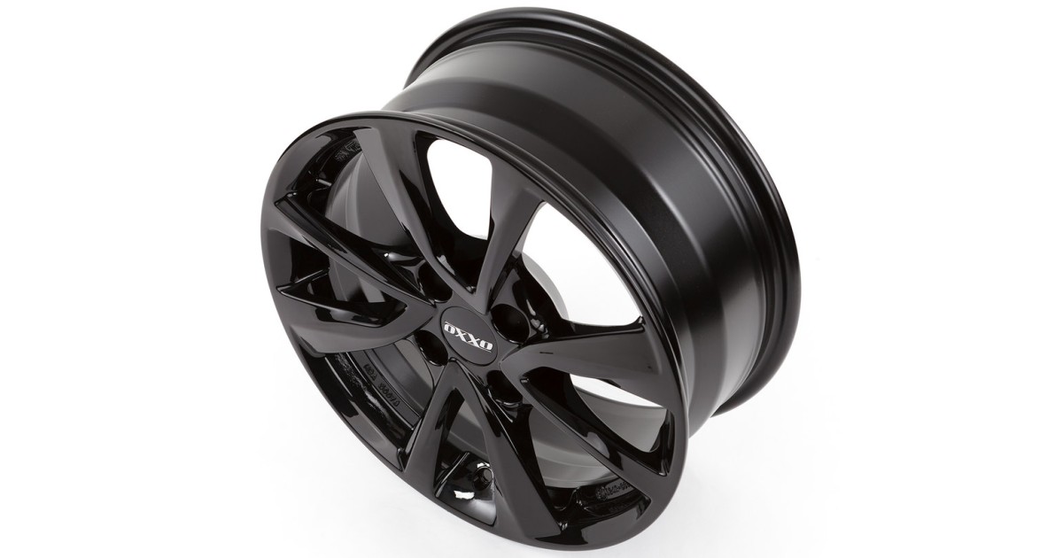 Jante Alu OXXO Oberon 4 Black (OX07)  6,5x16 4x108 ET28 , Alésage 65.10