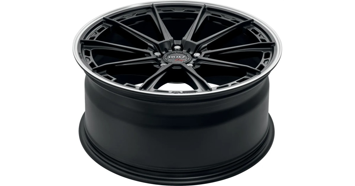 Jante ALU, Dotz Sonoma Black matt/ Polished lip 8.5X20 5/ 108 ET45, Alésage 63.4