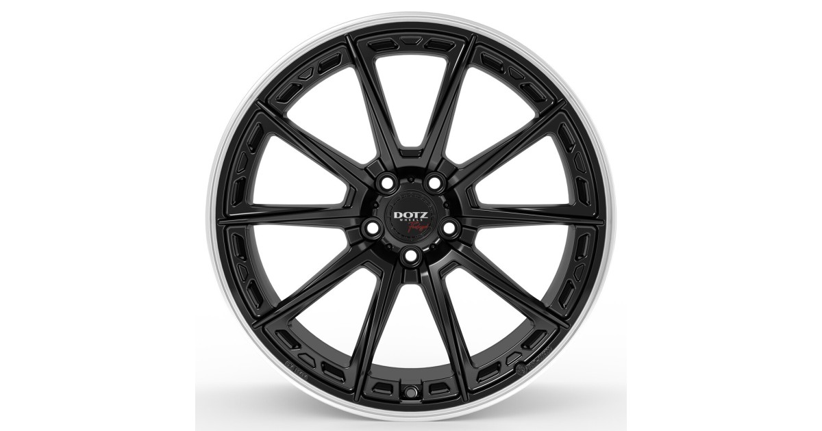 Jante ALU, Dotz Sonoma Black matt/ Polished lip 8.5X20 5/ 112 ET40, Alésage 57.1