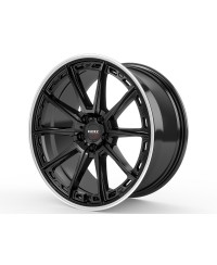 Jante ALU, Dotz Sonoma Black matt/ Polished lip 8X19 5/ 112 ET46, Alésage 66.6