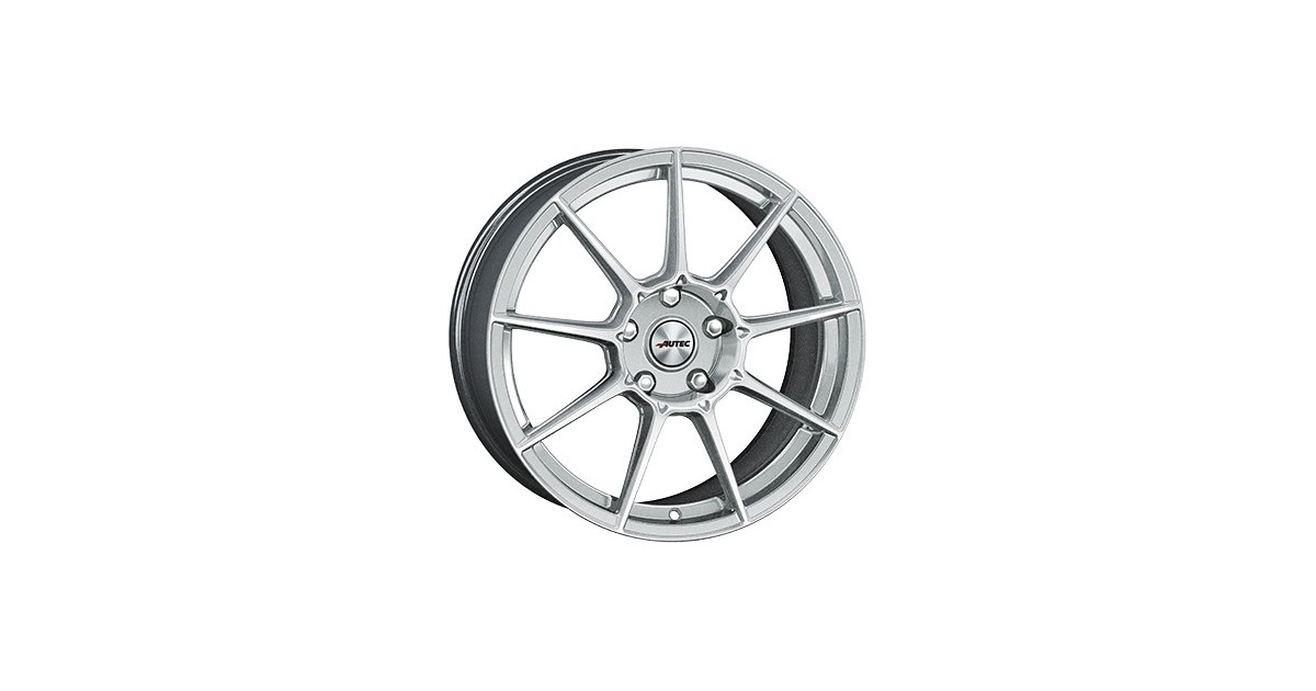 Jante ALU, Autec CR/HSI/ET38 Hyper silber, 7.50X17 4/108 ET38, Alésage 63.4