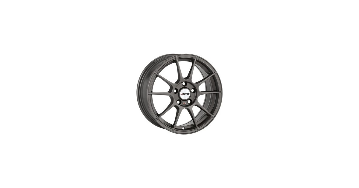 Jante ALU, Autec W/GM/ET45 Gunmetal matt, 7.50X17 5/114.30 ET45, Alésage 70.1