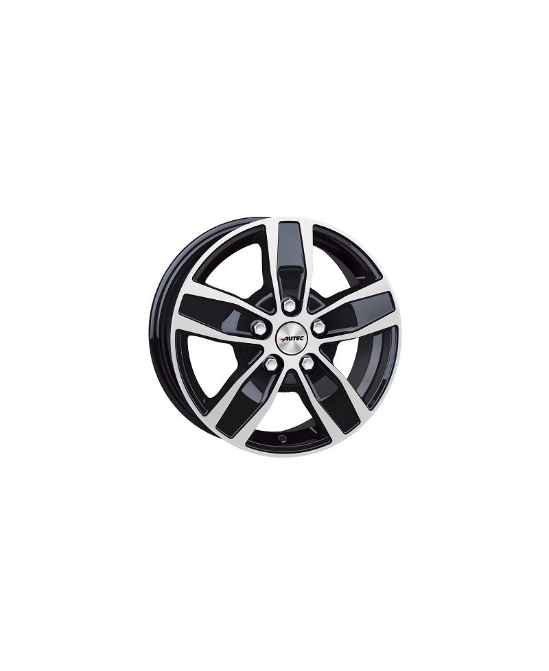 Jante ALU, Autec Q/SWP/ET45 Schwarz poliert, 7.50X18 5/120 ET45, Alésage 65.1