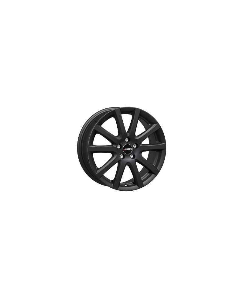 Jante ALU, Autec S/SM/ET45 Schwarz matt, 7X17 5/112 ET45, Alésage 57.1
