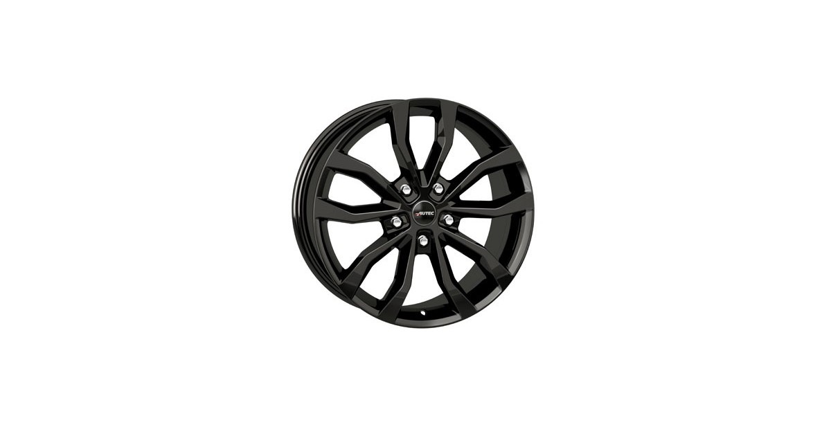 Jante ALU, Autec U/SW/ET30 Schwarz, 8.50X19 5/110 ET30, Alésage 65.1