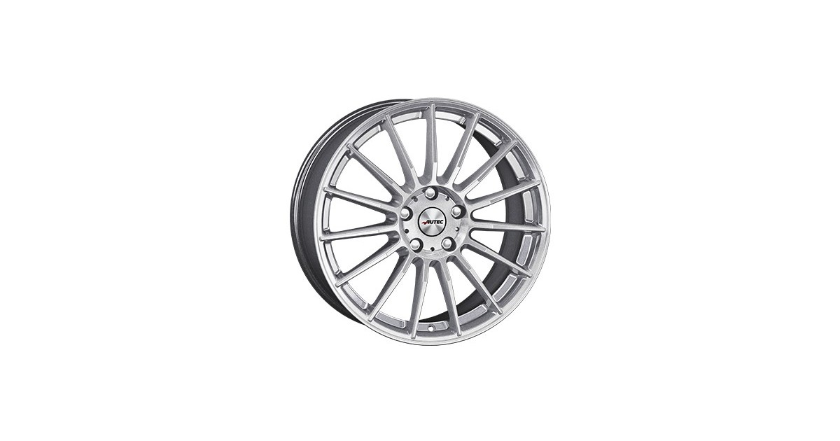 Jante ALU, Autec L/HSI/ET47 Hyper silber, 8X19 5/112 ET47, Alésage 70.1