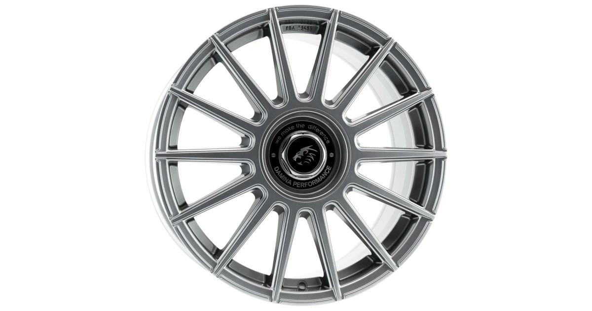 Jante ALU, DAMINA Performance DM09 Anthracite - Noir 8X18 5/ 112 ET30, Alésage 72.6