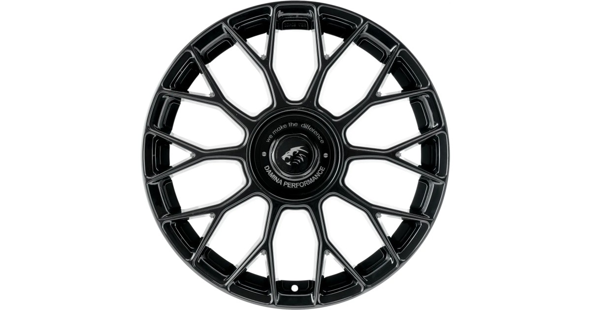 Jante ALU, DAMINA  Performance DM10 black 8.5X19 5/ 112 ET35, Alésage 72.6