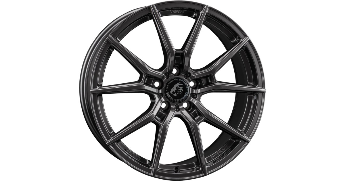 Jante ALU, DAMINA Performance DM13 Superlight anthrazit glossy 8.5X19 5/ 120 ET35, Alésage 72.6