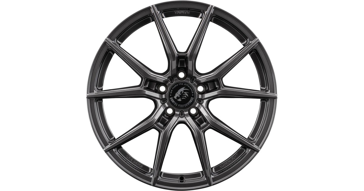 Jante ALU, DAMINA Performance DM13 Superlight anthrazit glossy 8.5X19 5/ 120 ET35, Alésage 72.6
