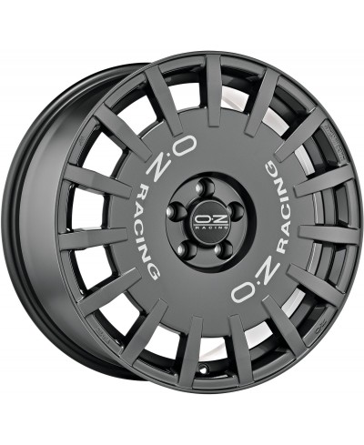 Jante ALU, OZ RALLY RACING DARK GRAPHITE SILVER LETTER  8X18 5/ 114.3 ET35, Alésage 75