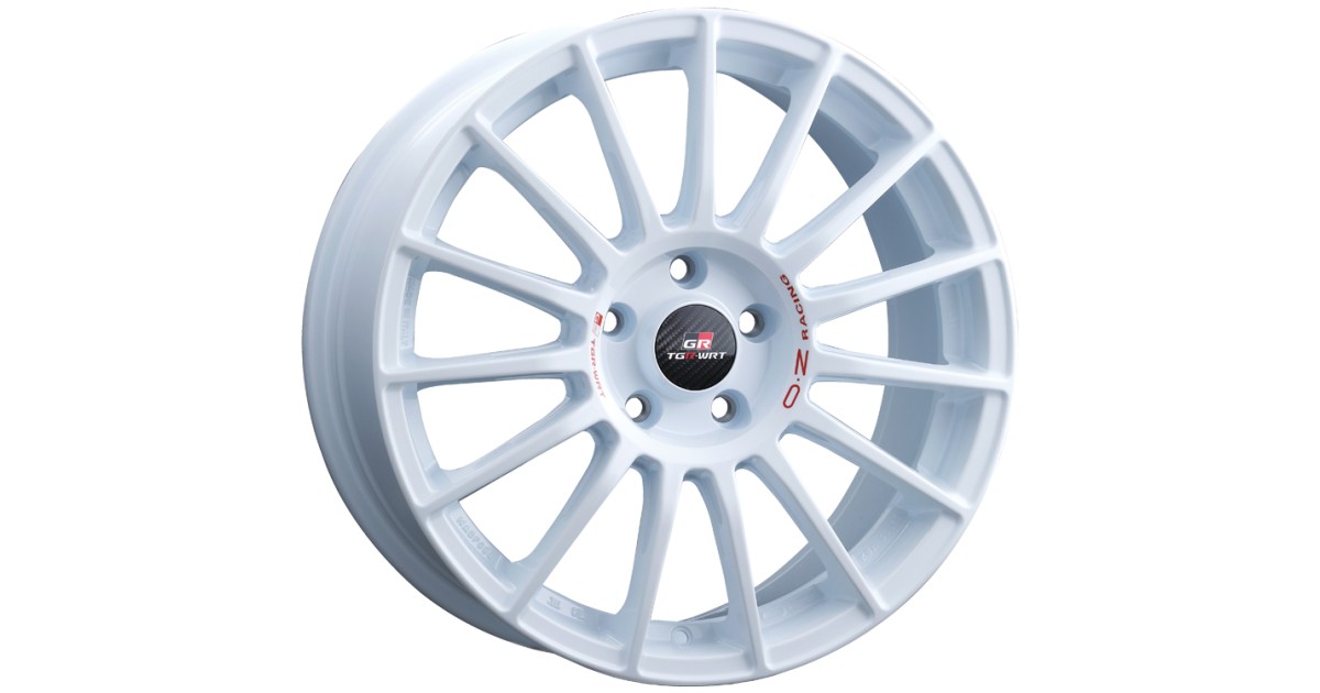Jante ALU, OZ SUPERTURISMO TGR-WRT RACE WHITE + RED LETTER 8X18 5/ 114.3 ET45, Alésage 75