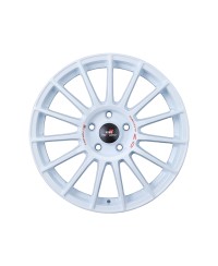 Jante ALU, OZ SUPERTURISMO TGR-WRT RACE WHITE + RED LETTER 8X18 5/ 114.3 ET45, Alésage 75