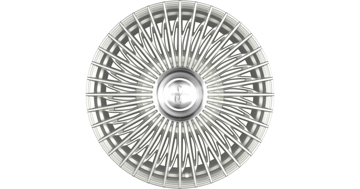 Jante ALU, Keskin Tuning KT X1 SILVER FRONT POLISH 8.5x19 5/ 114.3 ET35, Alésage 72.6
