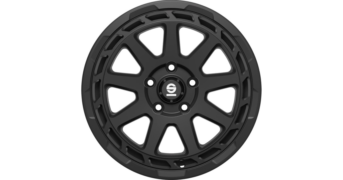 Jante ALU, Sparco Gravel Matt black  8X17 5/112 ET35, Alésage 73.1