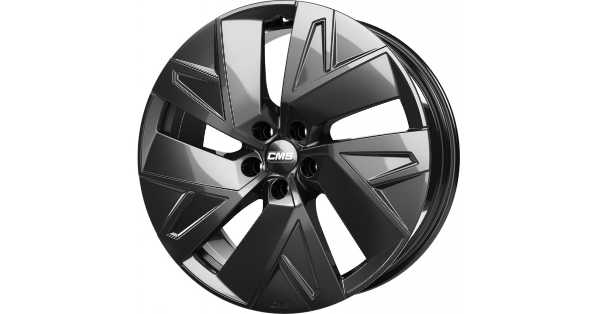 Jante ALU, CMS C32-AERO Noir Brillant, 7.5X18 5/ 108 ET49, Alésage 65.1