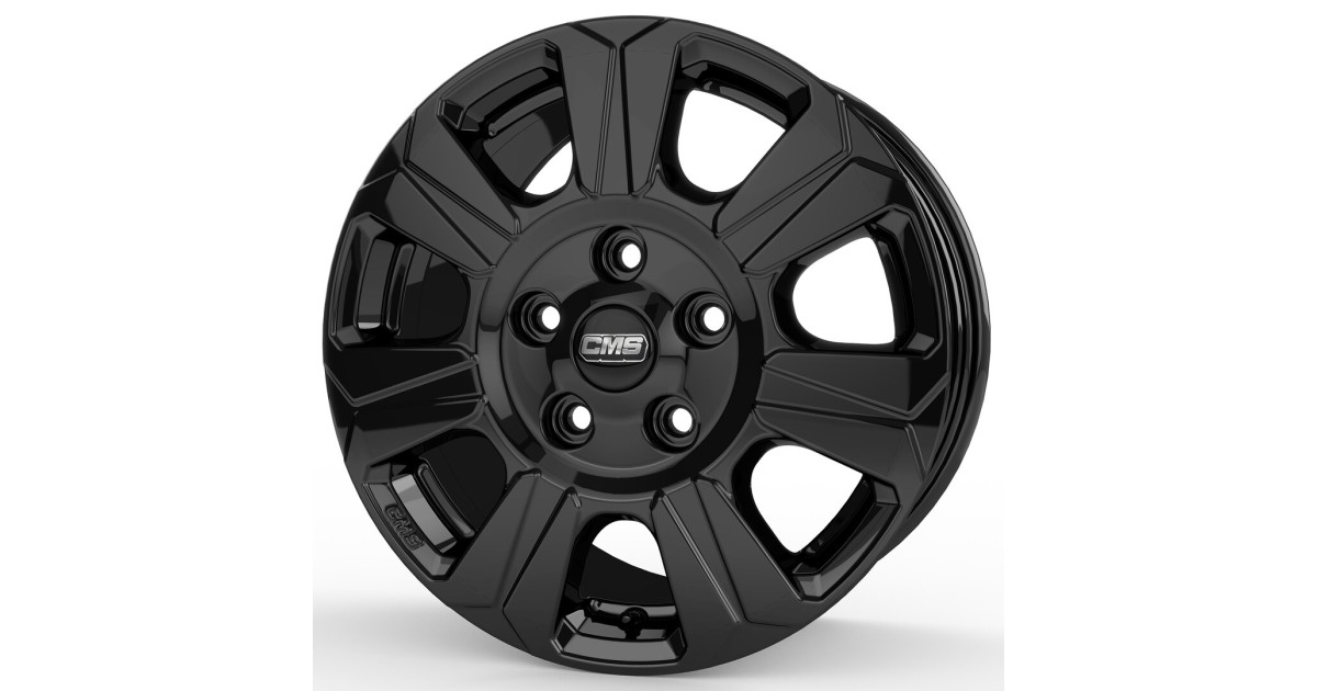 Jante ALU, CMS C31 Noir Brillant, 6.5X16 6/ 130 ET62, Alésage 84.1