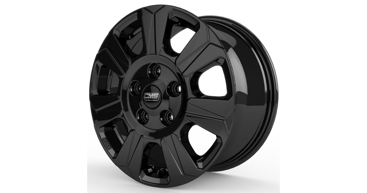 Jante ALU, CMS C31 Noir Brillant, 6.5X16 6/ 130 ET62, Alésage 84.1