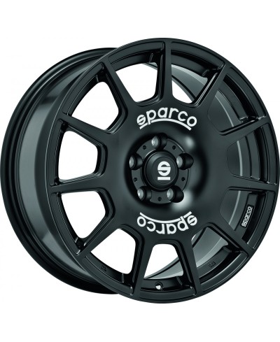 Jante ALU, SPARCO Terra matt black  8X18 5/ 112 ET45, Alésage 73.1
