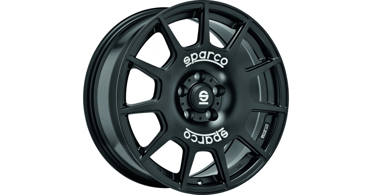 Jante ALU, SPARCO Terra matt black  8X18 5/ 112 ET45, Alésage 73.1