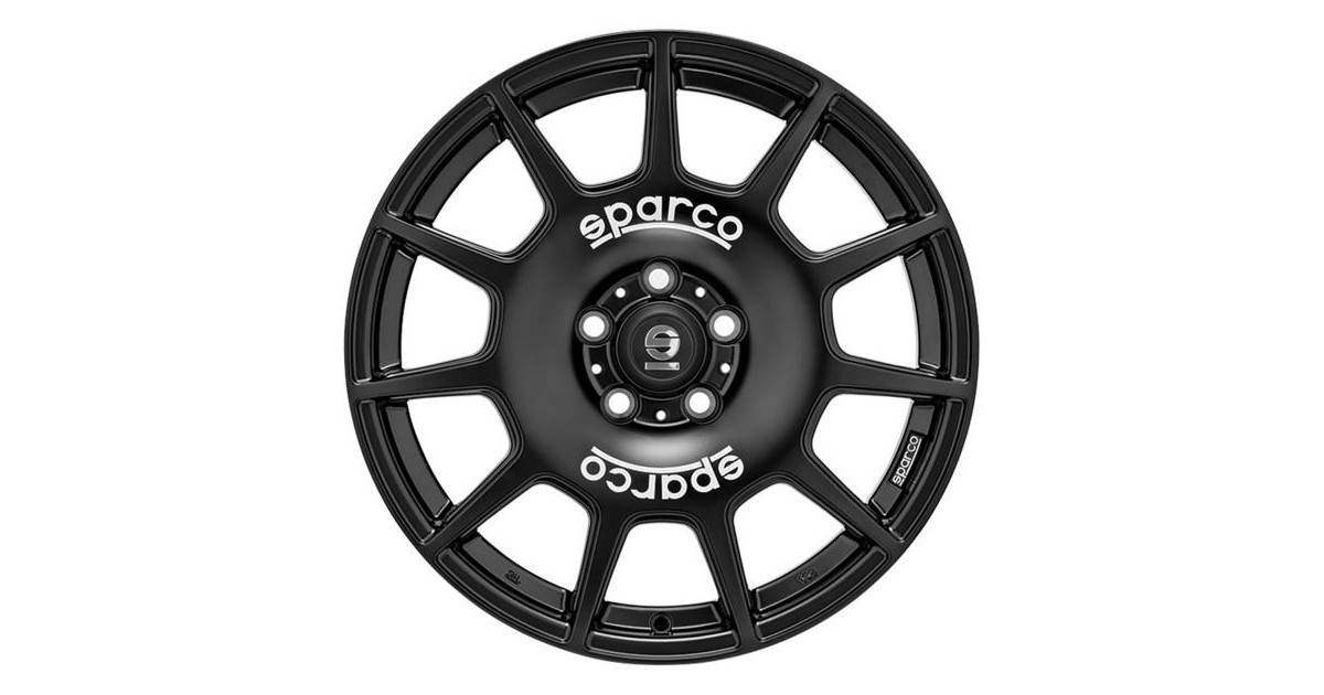 Jante ALU, SPARCO Terra matt black  8X18 5/ 112 ET45, Alésage 73.1