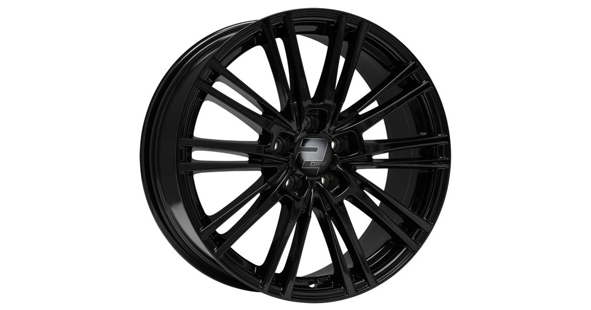Jante ALU, Wheelworld - 2DRV WH18/ SW+ Laqué noir brillant 7.5X17 5/ 112 ET37, Alésage 66.6