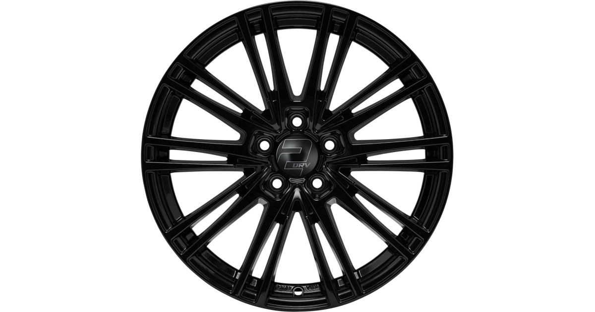 Jante ALU, Wheelworld - 2DRV WH18/ SW+ Laqué noir brillant 7.5X17 5/ 112 ET37, Alésage 66.6