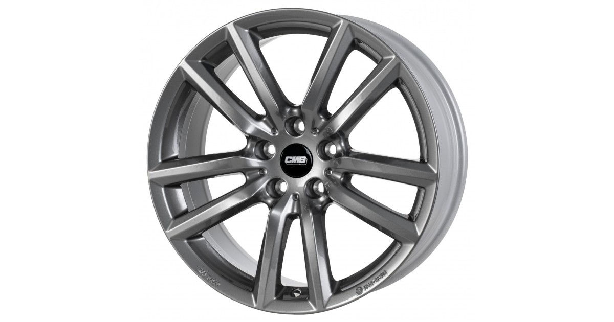 Jante ALU, CMS C27 Titane Brillant, 7.5X17 5/ 112 ET41, Alésage 57.1