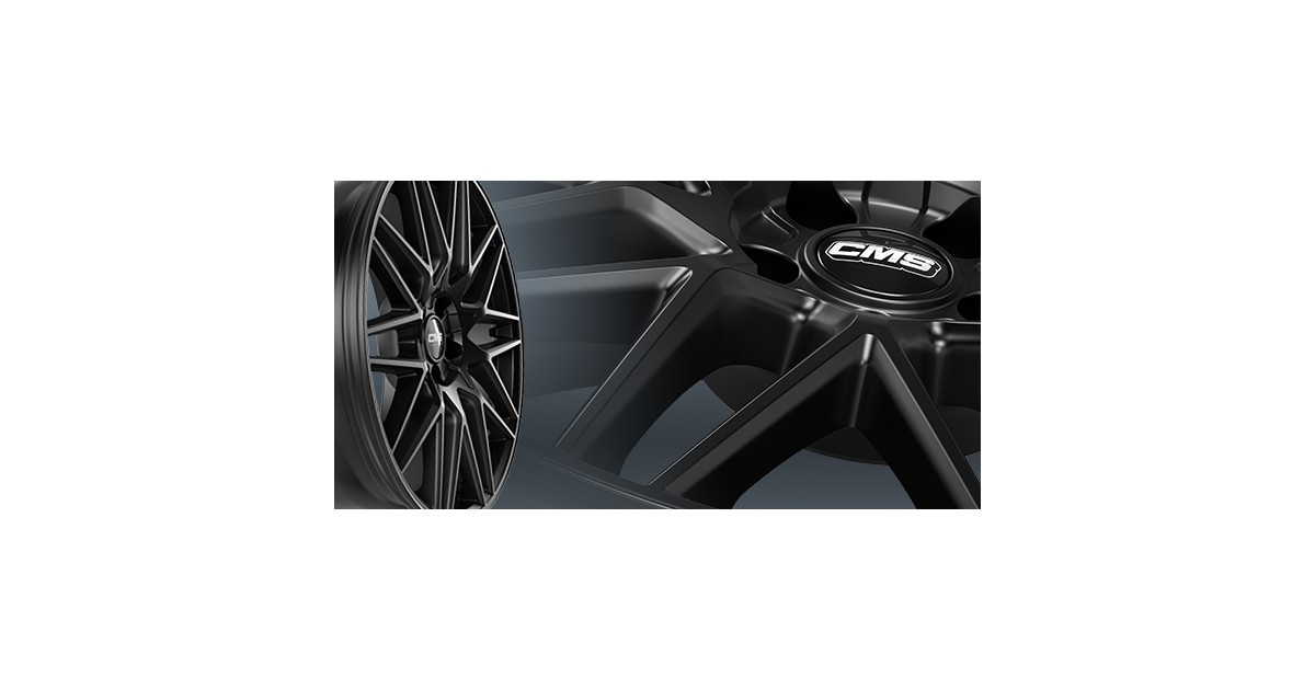 Jante ALU, CMS C25 Noir Mat, 10.5X21 5/ 112 ET44, Alésage 66.6