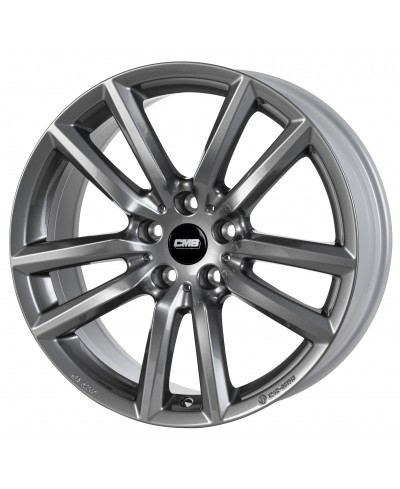 Jante ALU, CMS C27 Titane Brillant, 7.5X17 5/ 112 ET51, Alésage 57.1