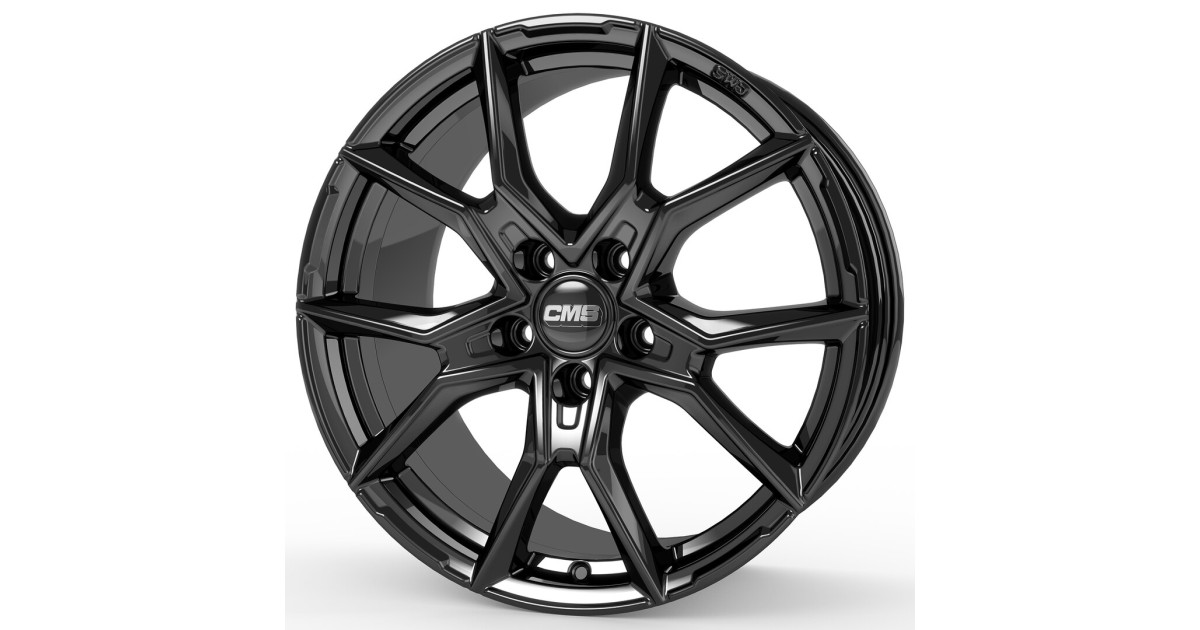 Jante ALU, CMS C33 Noir Brillant, 9X20 5/ 112 ET50, Alésage 66.6