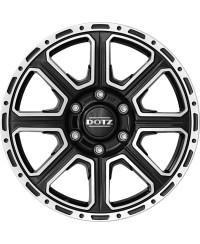 Jante ALU, Dotz  Kalahari Black polished 8X17 6/ 139.7 ET30, Alésage 93.10