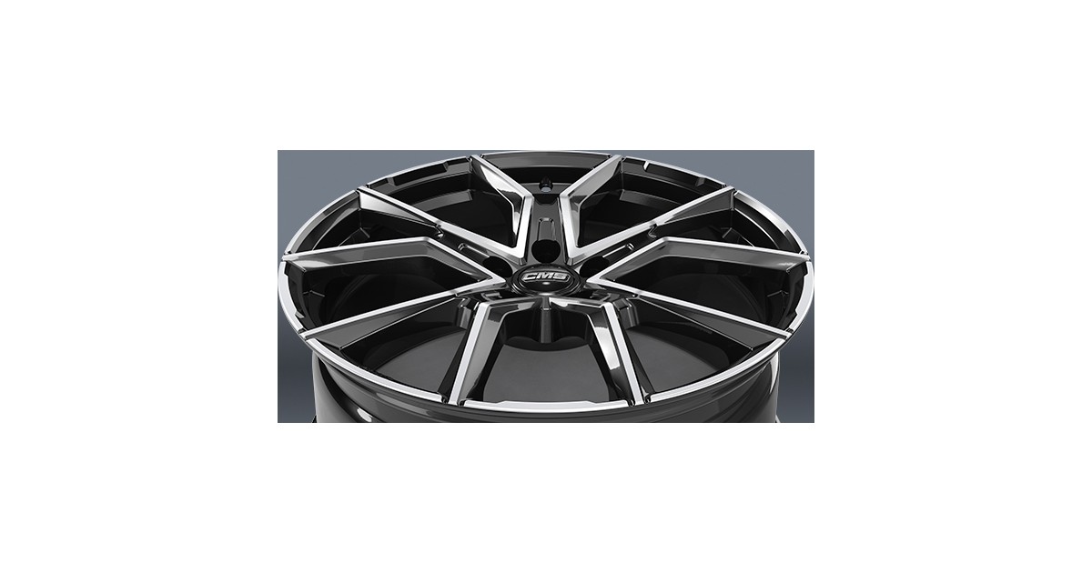 Jante ALU, CMS C33 Diamant Noir Brillant, 9X20 5/ 112 ET29, Alésage 66.6