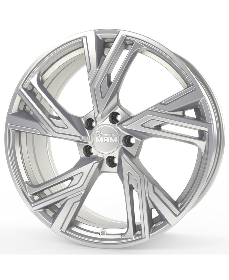 Jante ALU, MAM RS5 SILVER PAINTED 8.5x19 5/ 108 ET45, Alésage 72.6