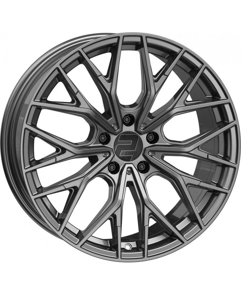 Jante ALU, Wheelworld - 2DRV WH37/ DGM+ Dark gunmetal lackiert 8.5X19 5/ 108 ET40, Alésage 72.6