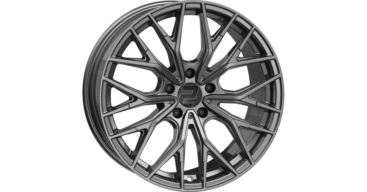 Jante ALU, Wheelworld - 2DRV WH37/ DGM+ Dark gunmetal lackiert 8.5X19 5/ 108 ET40, Alésage 72.6