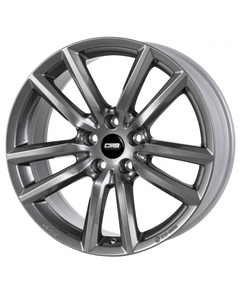 Jante ALU, CMS C27 Titane Brillant, 7.5X17 5/ 108 ET44, Alésage 65.1