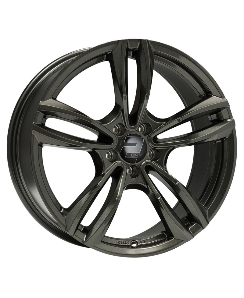 Jante ALU, Wheelworld - 2DRV WH29 DGM+ Dark Gunmetal lackiert (Anthracite Foncé), 7.5X17 5/120 ET43, Alésage 72.6