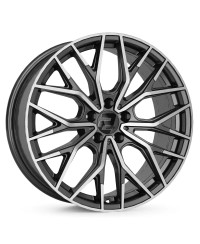 Jante Alu  Wheelworld -2DRV WH37 DGMP+  Dark gunmetal poliert 8,5x19 5x108 ET40 , Alésage 72.6
