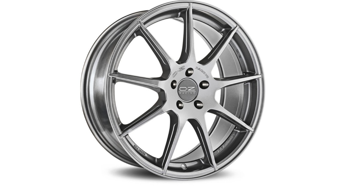 Jante ALU, OZ SUPER SPORT GRIGIO CORSA BRIGHT 8X18 5/ 108 ET45, Alésage 63.4