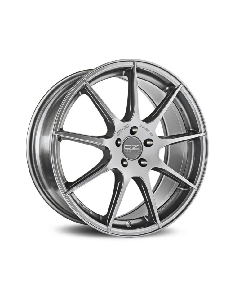 Jante ALU OZ SUPER SPORT GRIGIO CORSA BRIGHT 8X18 5/ 112 ET45, Alésage 73.1