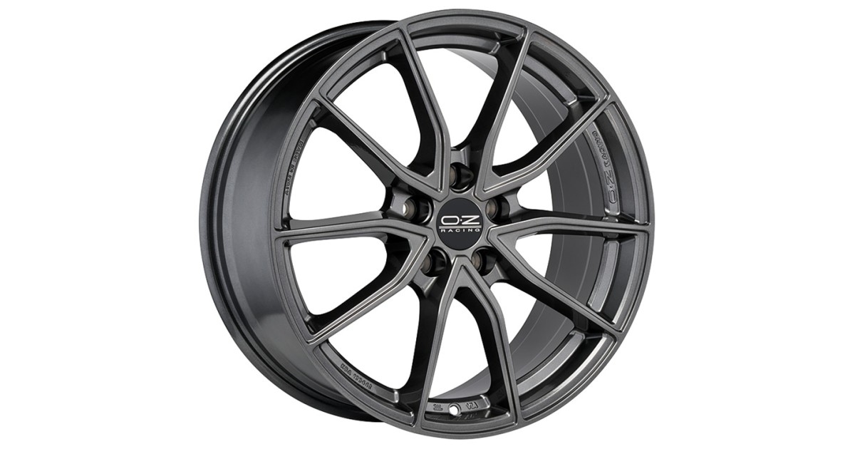 Jante ALU, OZ Racing SUPER SPORT STAR GRAPHITE , 8X18 5/ 108 ET45, Alésage 65.1