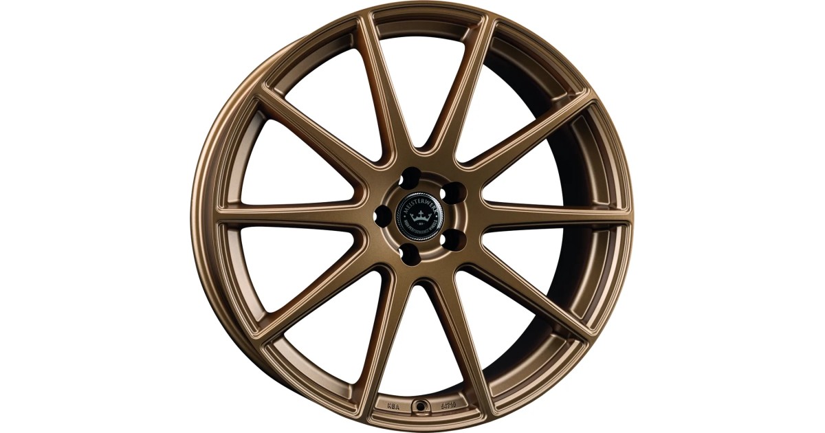Jante ALU, DAMINA Performance  DM19 Bronze matt 10X22 5/ 112 ET45, Alésage 66.6
