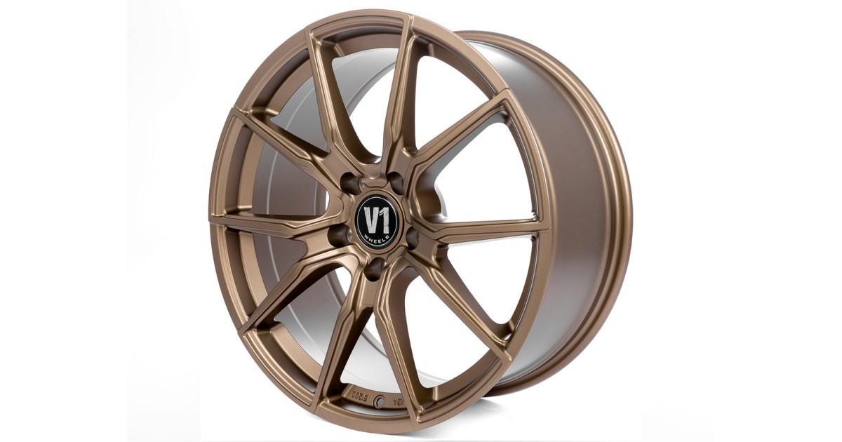 Jante ALU, V1 Wheels V1 Bronze mat  8.5X19 5/ 120 ET 35 , Alésage 72.6
