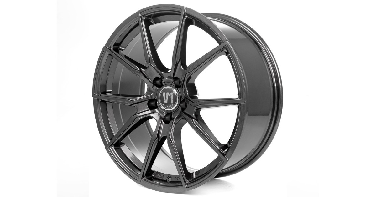 Jante ALU, V1 Wheels V1 Daytona grau lackiert 9X20 5/ 112 ET25 , Alésage 66.6