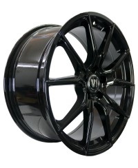 Jante ALU, V1 Wheels V1 Noir brillant laqué 9X20 5/ 112 ET42 , Alésage 66.6