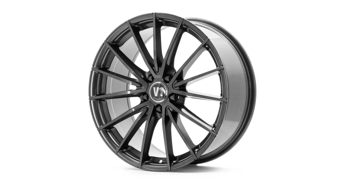 Jante ALU, V1 Wheels V2 Daytona laqué gris 8.5X19 5/ 112 ET45 , Alésage 66.6