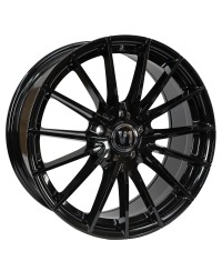 Jante ALU, V1 Wheels V2 Noir brillant laqué 8X18 5/ 112 ET35 , Alésage 66.6