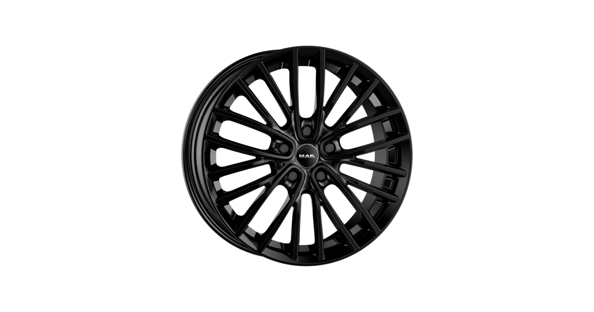 Jante Alu MAK Chelsea Gloss Black 8x19 5x112 ET46 , Alésage 66.6