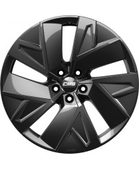 Jante ALU, CMS C32-AERO Noir Brillant, 7.5X18 5/ 108 ET44, Alésage 65.1